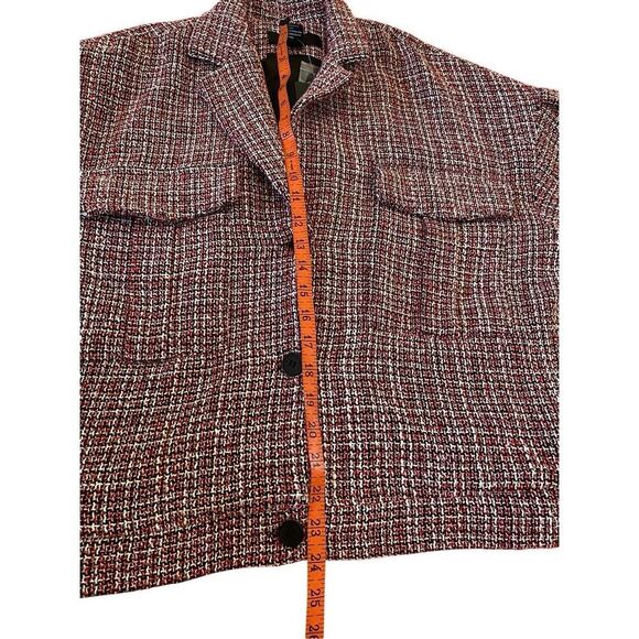 Nwt Forever 21 Tweed Winter Coat Peacoat Jacket Fall - Picture 12 of 13